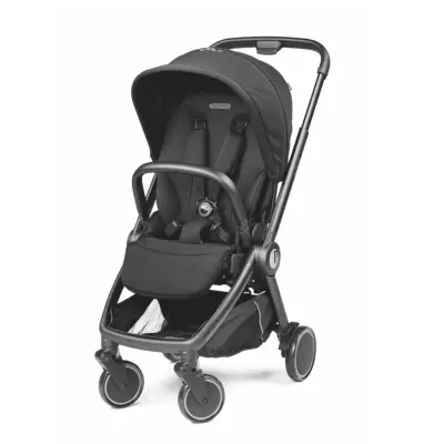 Peg Perego City Loop Çift Yönlü Tek Elle Katlanabilir Bebek Arabası True Black - 2