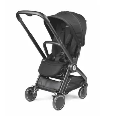 Peg Perego City Loop Çift Yönlü Tek Elle Katlanabilir Bebek Arabası True Black - 3