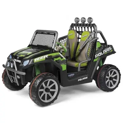 Peg Perego Polaris Ranger RZR Green Shadow 24 Volt Akülü Araba