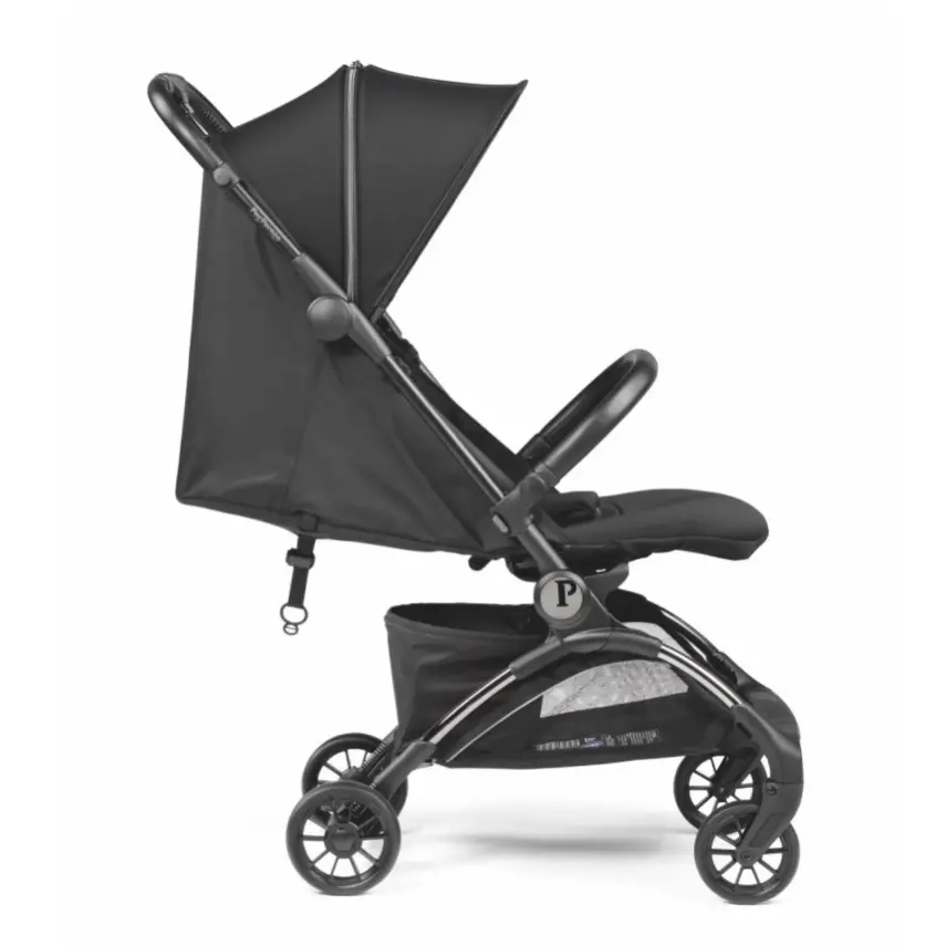 Peg Perego Volo Ultra Hafif Kompakt Kabin Bebek Arabası True Black - 5