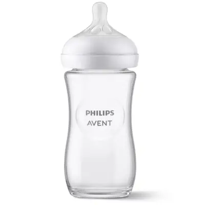 Philips Avent Doğal Tepkili Cam Biberon 240ml 1+ Ay - 35