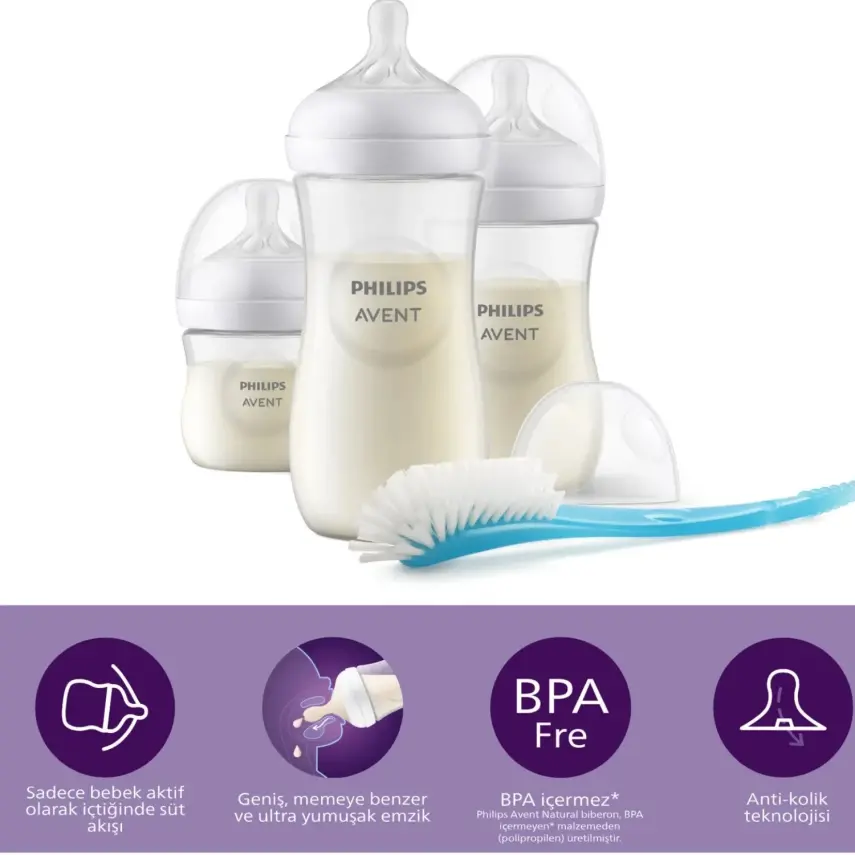 Philips Avent Doğal Tepkili  Yenidoğan Hediye Seti - 5