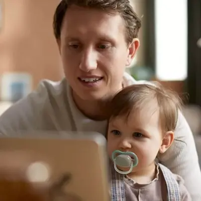 Philips Avent Ultra Air Silikon Emzik 2li 18+ Ay Nighttime Renkli SCF349/01 - 3