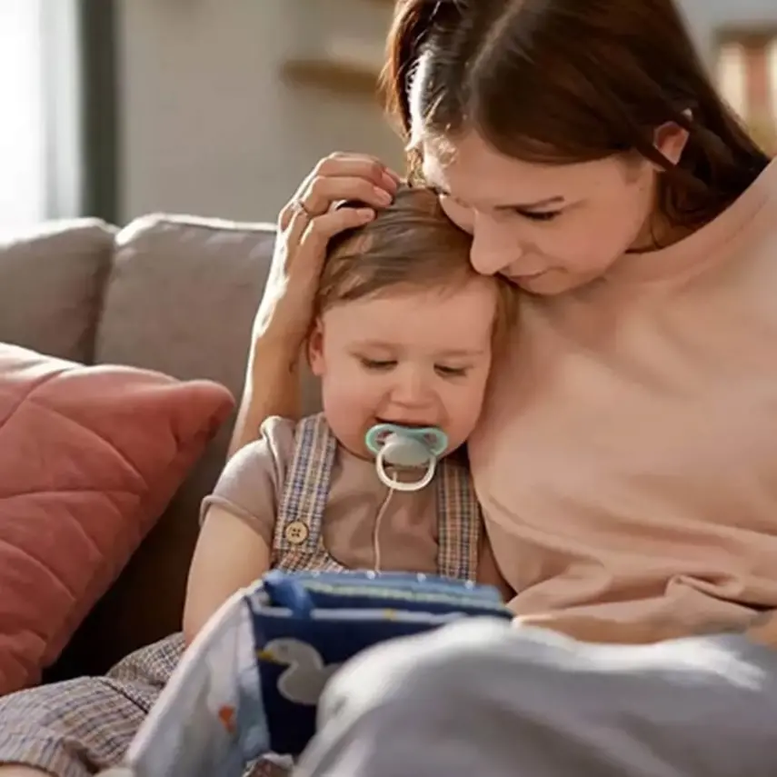 Philips Avent Ultra Air Silikon Emzik 2li 18+ Ay Nighttime Renkli SCF349/01 - 4