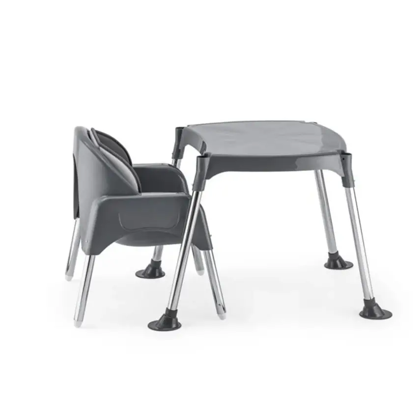 Pierre Cardin Cookie Çok Fonksiyonlu Mama Sandalyesi Silver Antrasit - 13