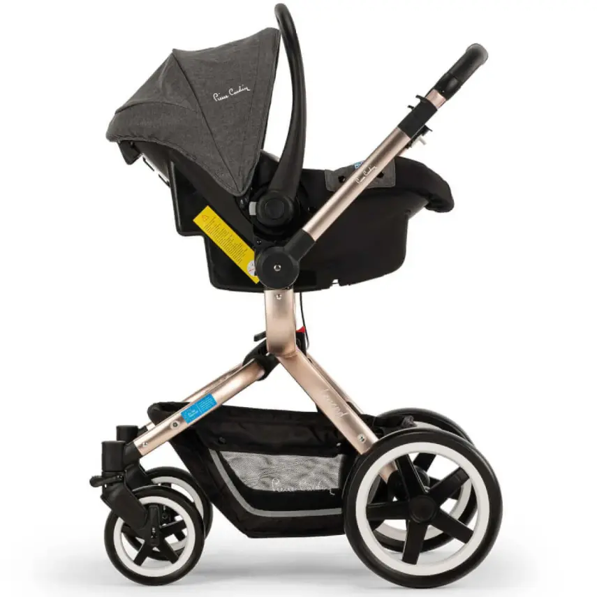 Pierre Cardin Legend Çift Yönlü Travel Sistem- Seyahat Sistem Bebek Arabası Füme - 5