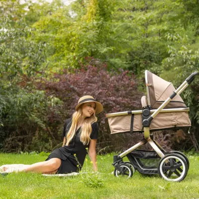 Pierre Cardin Legend Çift Yönlü Travel Sistem- Seyahat Sistem Bebek Arabası Gri - 4