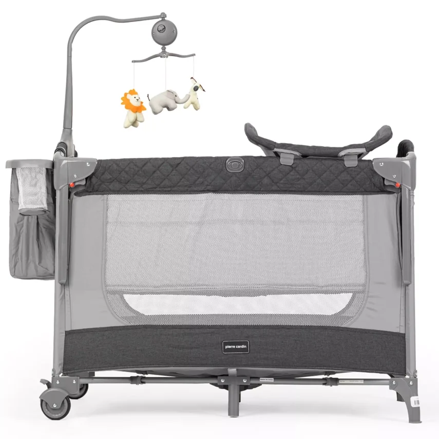 Pierre Cardin Luna Anne Yanı Oyun Parkı 60x100 cm Gri - 1