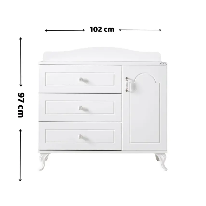 Pierre Cardin Mignon Bebek Odası Takımı - 6