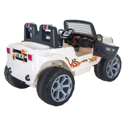 Pilsan Attack Çift Kişilik 12 Volt Kumandalı Akülü Araba (1)