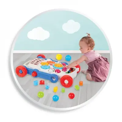 Pilsan Happy İlk Adım Arabası Pembe - 5