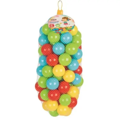 Pilsan Oyun Havuz Topları Filede 6 CM 100'Lü - 1