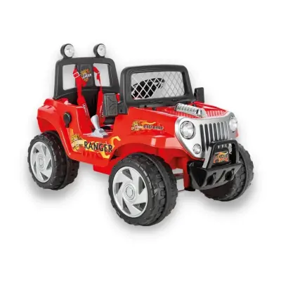 Pilsan Ranger Uzaktan Kumandalı Akülü Araba Kırmızı 