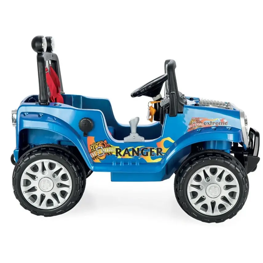 Pilsan Ranger Uzaktan Kumandalı Akülü Araba Mavi - 5