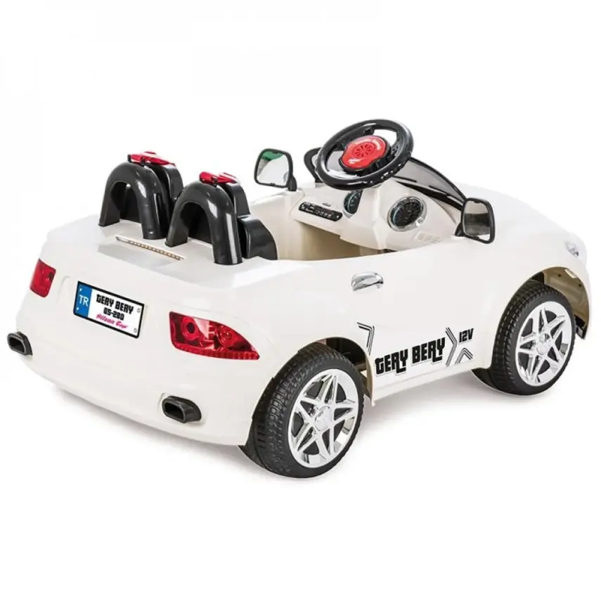 Pilsan Tery Bery 12V Akülü Araba Beyaz - 2
