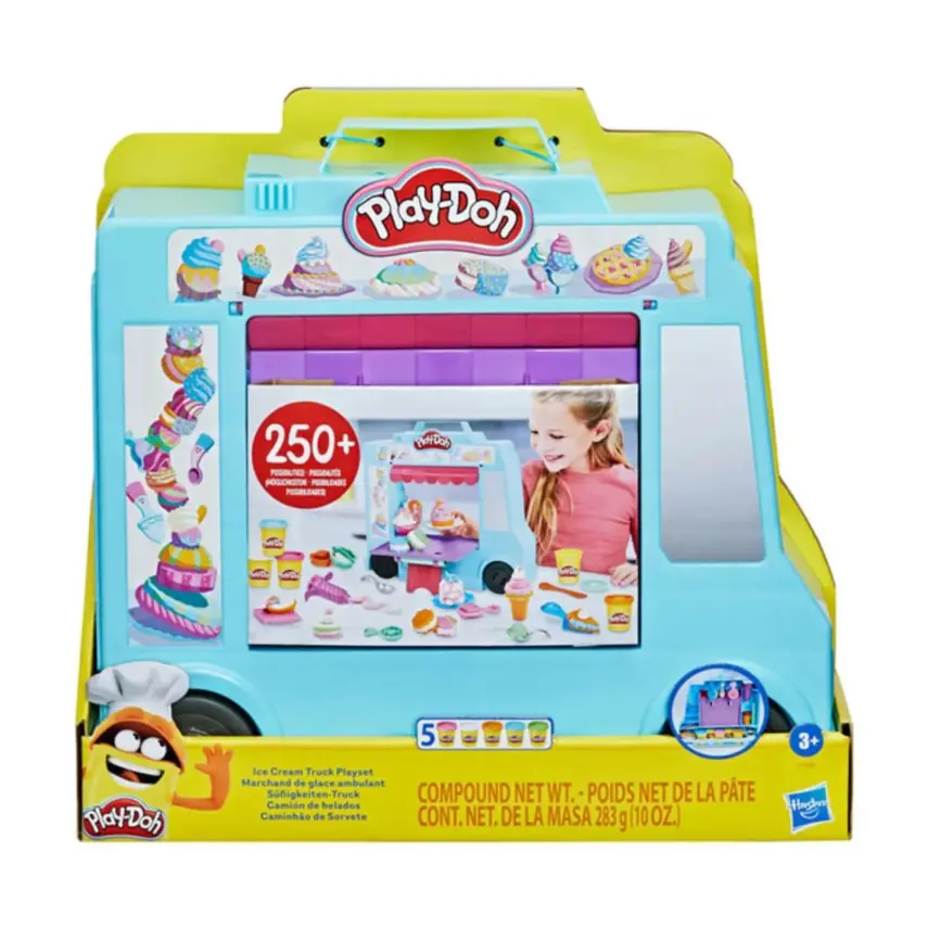 Play-Doh Ice Cream Truck Playset - 1