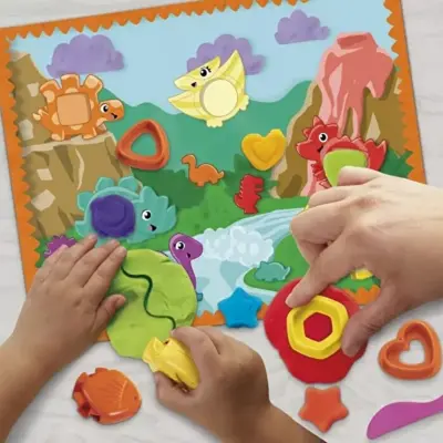 Play-Doh Shapes And Colors Dıno - 5