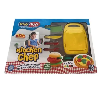 Playtoys Kıtchen Chef Oyun Hamuru Seti - 2
