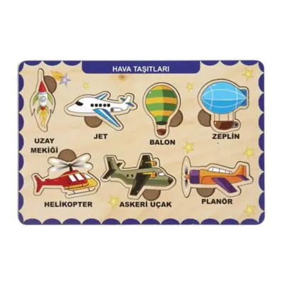 Playwood Ahşap Tutmalı Deniz Ve Hava Taşıtları