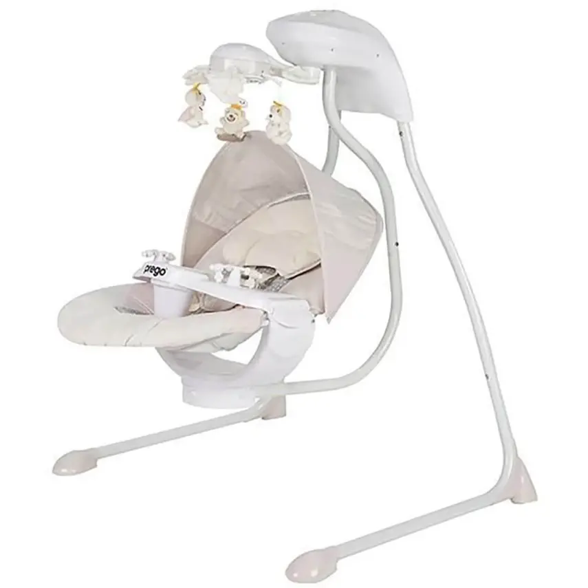 Prego 4035 Galaksi Otomatik Salıncak Krem - 1