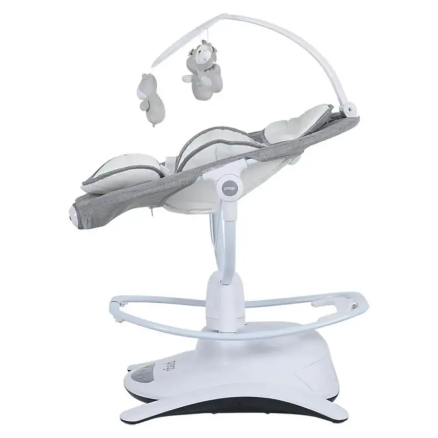 Prego 4086 Yummy Uzaktan Kumandalı Elektrikli Beşik Gri - 2