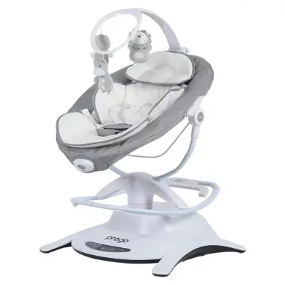 Prego 4086 Yummy Uzaktan Kumandalı Elektrikli Beşik Gri - 9