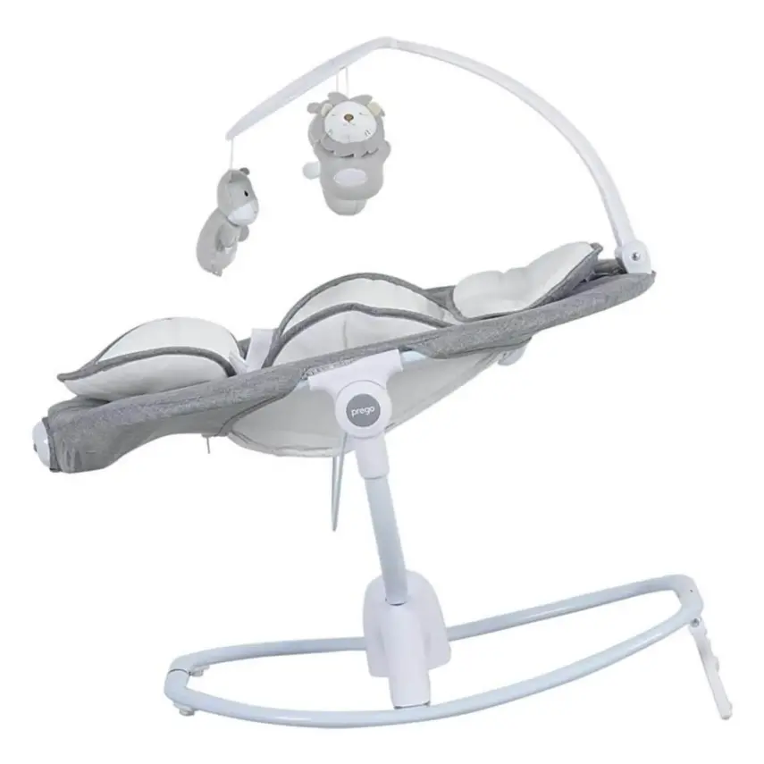 Prego 4086 Yummy Uzaktan Kumandalı Elektrikli Beşik Gri - 7