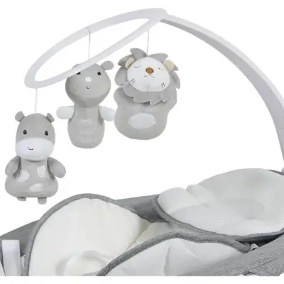 Prego 4086 Yummy Uzaktan Kumandalı Elektrikli Beşik Gri - 12