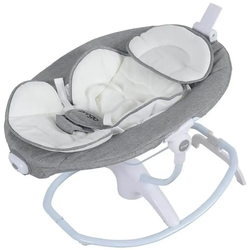 Prego 4086 Yummy Uzaktan Kumandalı Elektrikli Beşik Gri - 17