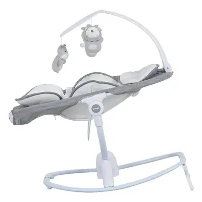 Prego 4086 Yummy Uzaktan Kumandalı Elektrikli Beşik Gri - 18