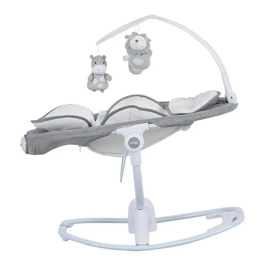 Prego 4086 Yummy Uzaktan Kumandalı Elektrikli Beşik Gri - 14