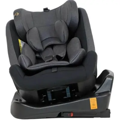 Prego 4088 Strongfix  360° Dönebilen 0-36 kg Isofix'li Oto Koltuğu Füme - 7