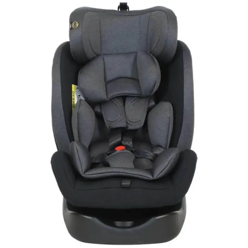Prego 4088 Strongfix  360° Dönebilen 0-36 kg Isofix'li Oto Koltuğu Füme - 3