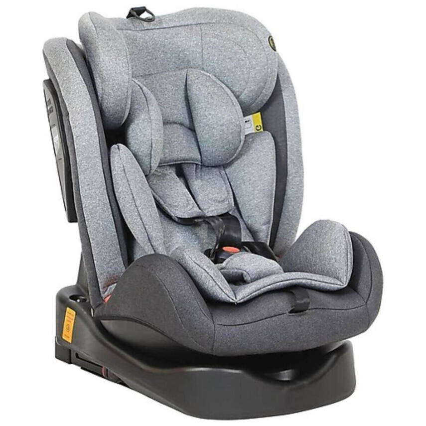 Prego 4088 Strongfix  360° Dönebilen 0-36 kg Isofix'li Oto Koltuğu Gri - 1