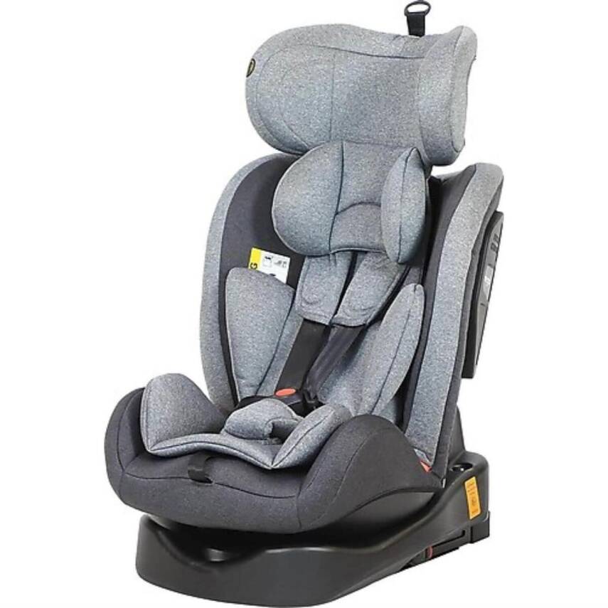 Prego 4088 Strongfix  360° Dönebilen 0-36 kg Isofix'li Oto Koltuğu Gri - 4