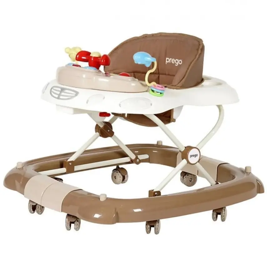 Prego 5082 Digo Bebek Yürüteci Kahve - 1