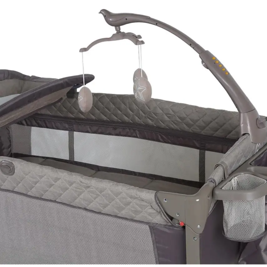 Prego 8040 Miami Premium Anne Yanı Oyun Parkı 70x120 cm Bej - 8