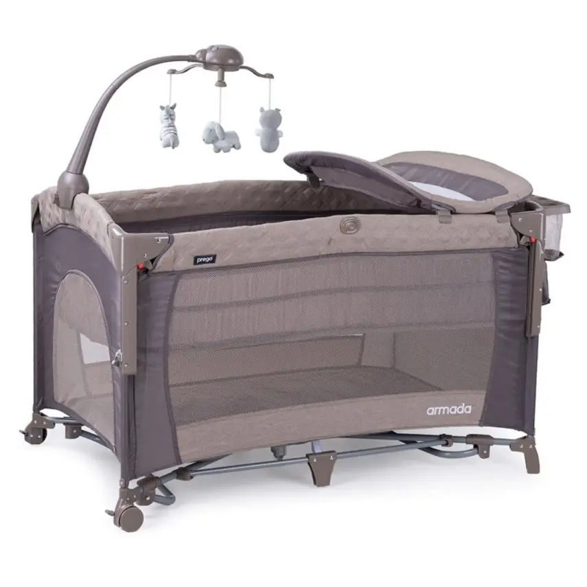 Prego 8067 Armada Anne Yanı Oyun Parkı 70x120 cm Bej - 1