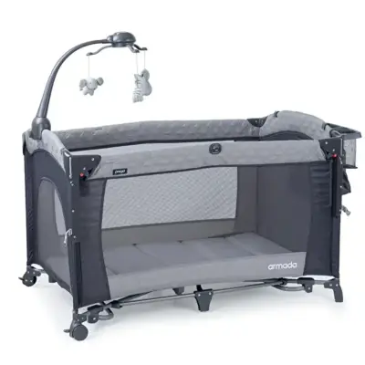 Prego 8067 Armada Anne Yanı Oyun Parkı 70x120 cm Gri - 3