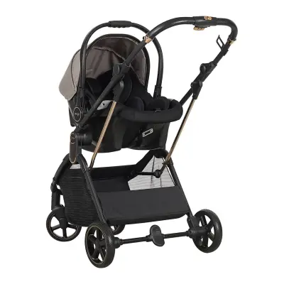 Prego Arteon Çift Yönlü Travel Sistem- Seyahat Sistem Hafif Kolay Katlanabilir Bebek Arabası Bej 2244 - 7