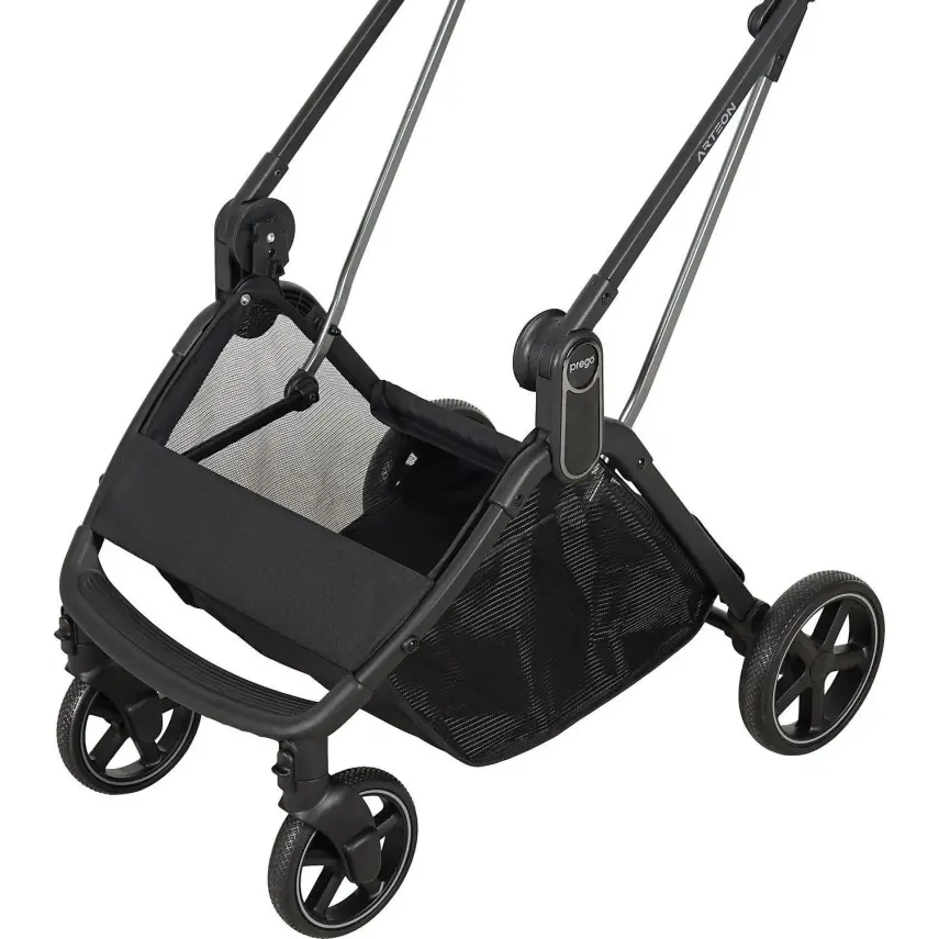 Prego Arteon Çift Yönlü Travel Sistem- Seyahat Sistem Hafif Kolay Katlanabilir Bebek Arabası Gri 2244 - 9