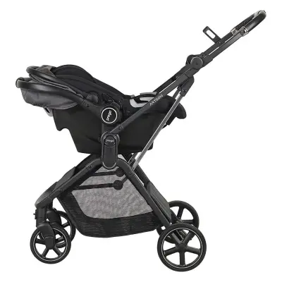 Prego Arteon Çift Yönlü Travel Sistem- Seyahat Sistem Hafif Kolay Katlanabilir Bebek Arabası Gri 2244 - 7