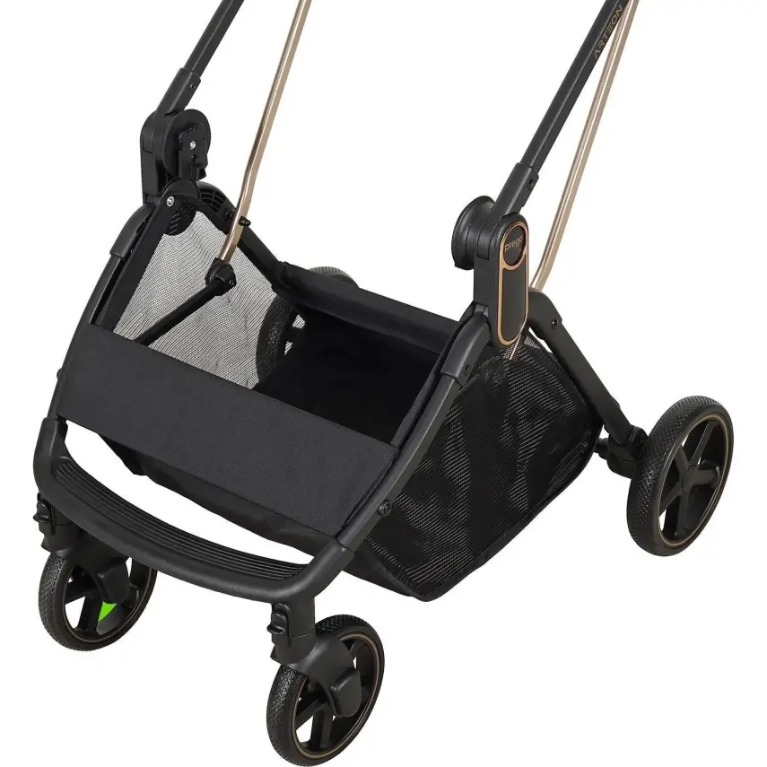 Prego Arteon Çift Yönlü Travel Sistem- Seyahat Sistem Hafif Kolay Katlanabilir Bebek Arabası Siyah 2244  - 3