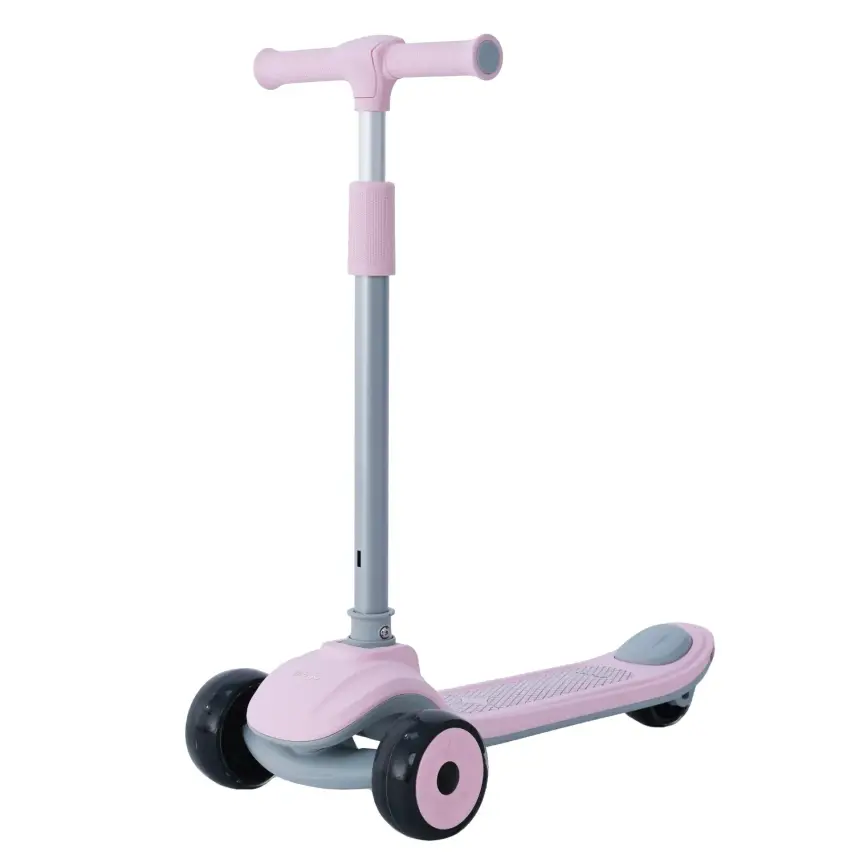 Prego Bluetooth Özellikli Işıklı Katlanabilir Nitro Scooter Pembe - 11