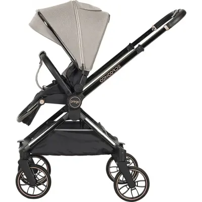 Prego Concorde Çift Yönlü Kompakt Travel Sistem Bebek Arabası Bej 2067 - 5