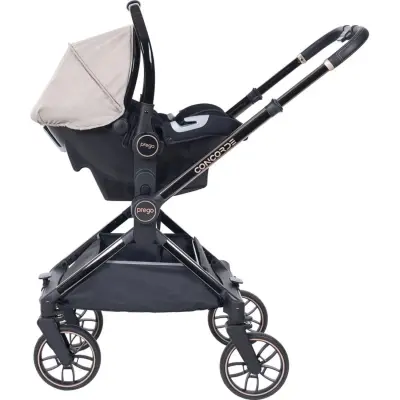 Prego Concorde Çift Yönlü Kompakt Travel Sistem Bebek Arabası Bej 2067 - 8