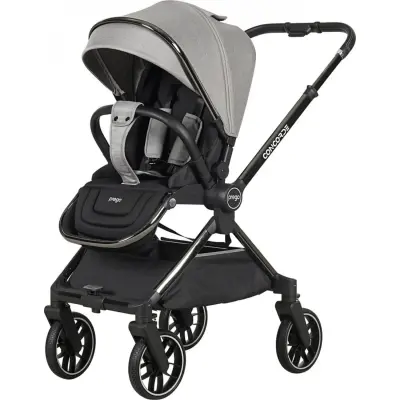 Prego Concorde Çift Yönlü Kompakt Travel Sistem Bebek Arabası Gri 2067  - 3