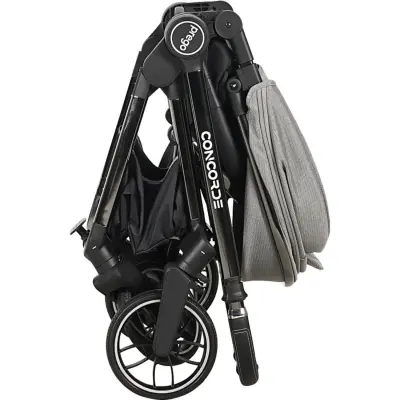 Prego Concorde Çift Yönlü Kompakt Travel Sistem Bebek Arabası Gri 2067  - 11