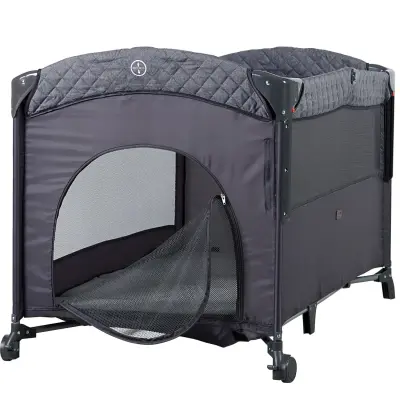 Prego Miami Plus Anne Yanı Oyun Parkı 70x120 cm Füme 8044 - 4