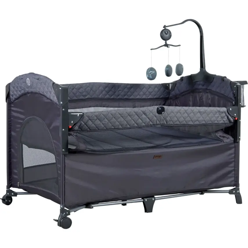 Prego Miami Plus Anne Yanı Oyun Parkı 70x120 cm Füme 8044 - 5